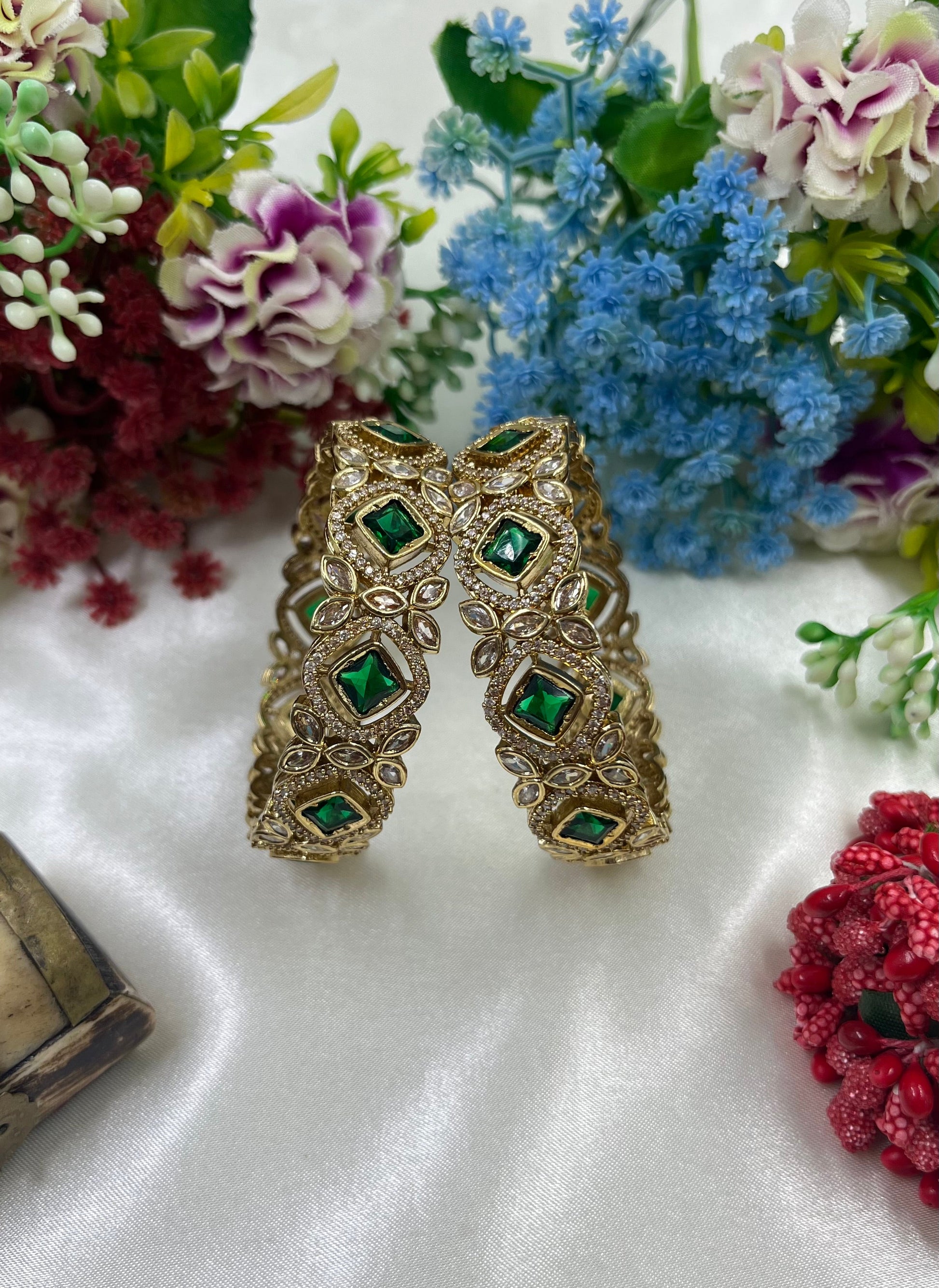 Priya Bangle Set full product photo on plain background