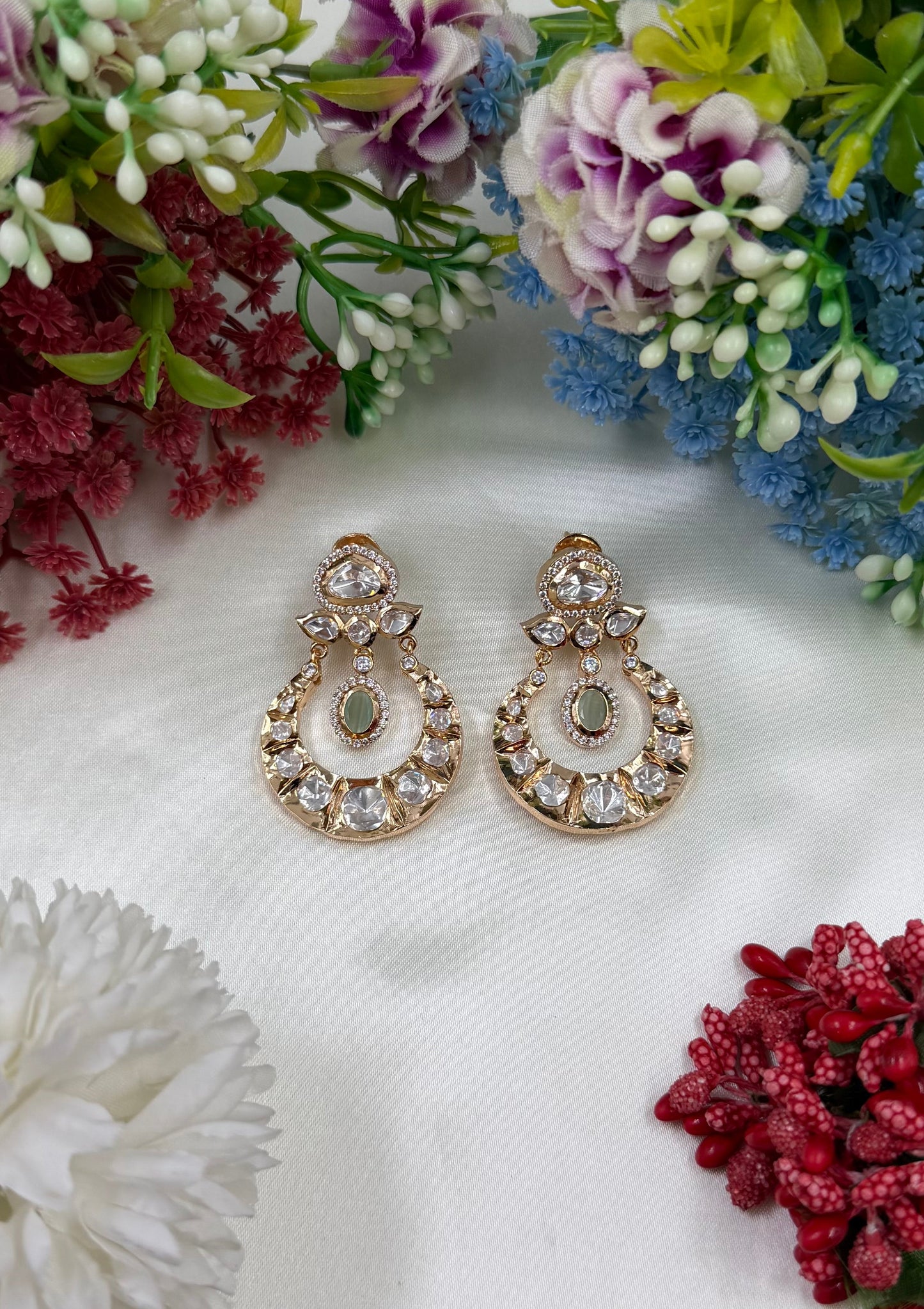 Abiha Moissanite Earring