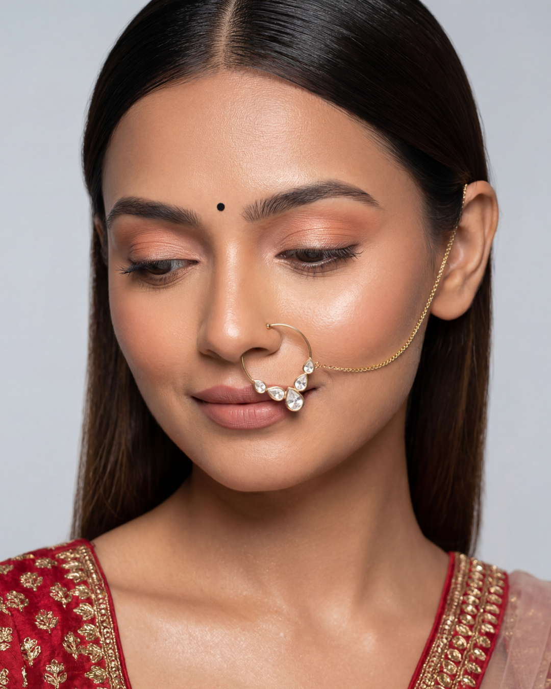 Janki Moissanite Nose Ring