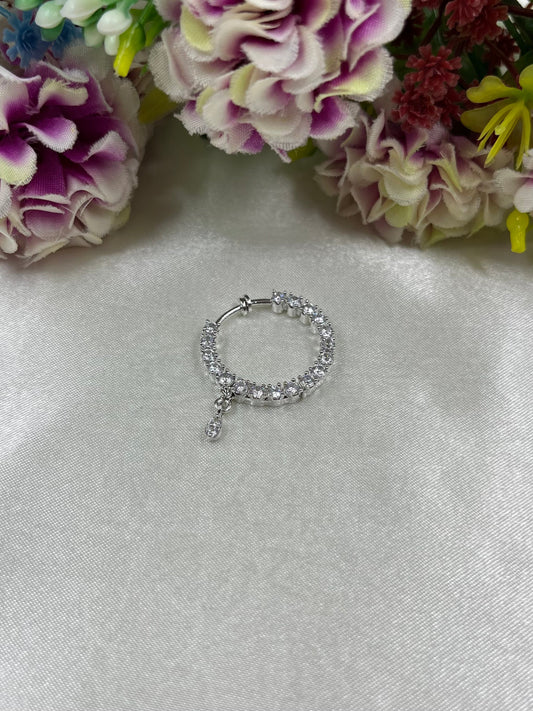 Eiliana American Diamond Nose Ring