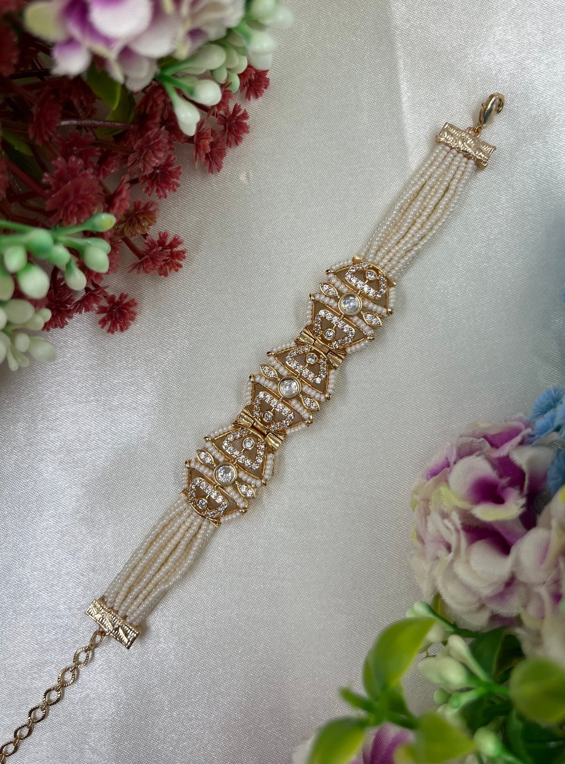 Rutvi Bracelet worn styled with traditional outfit