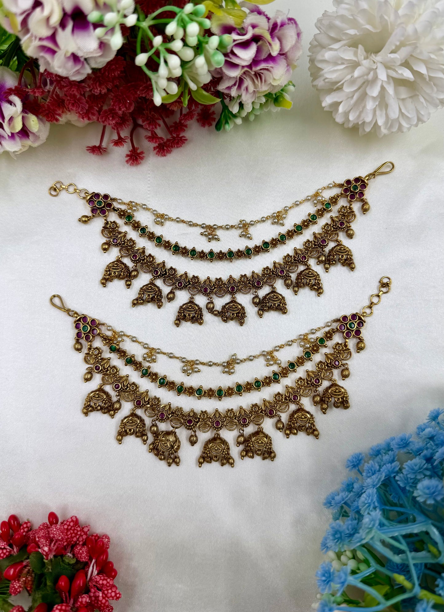 Bhumi Victorian Heritage Ear Chain