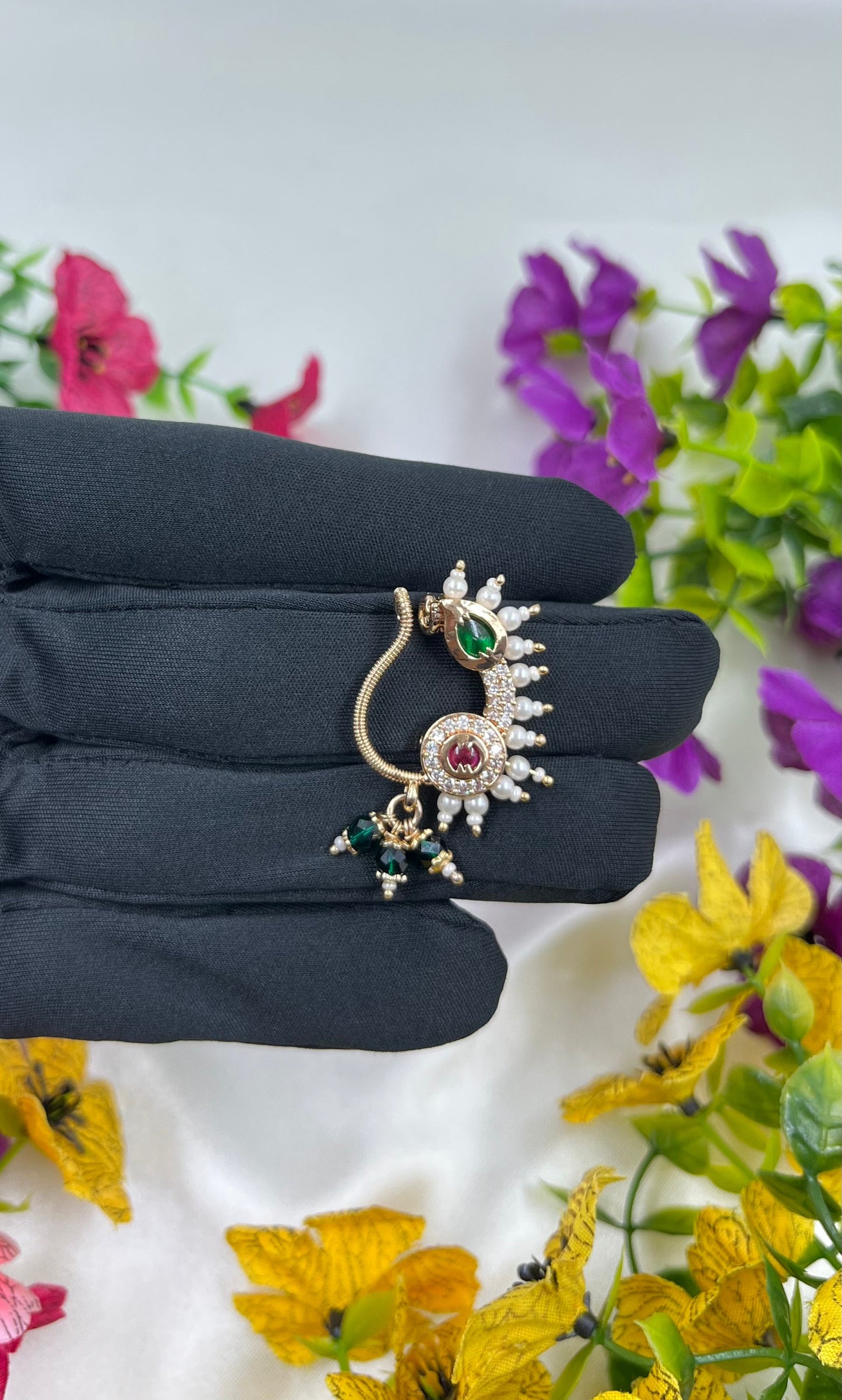 Diti Moissanite Nose Ring