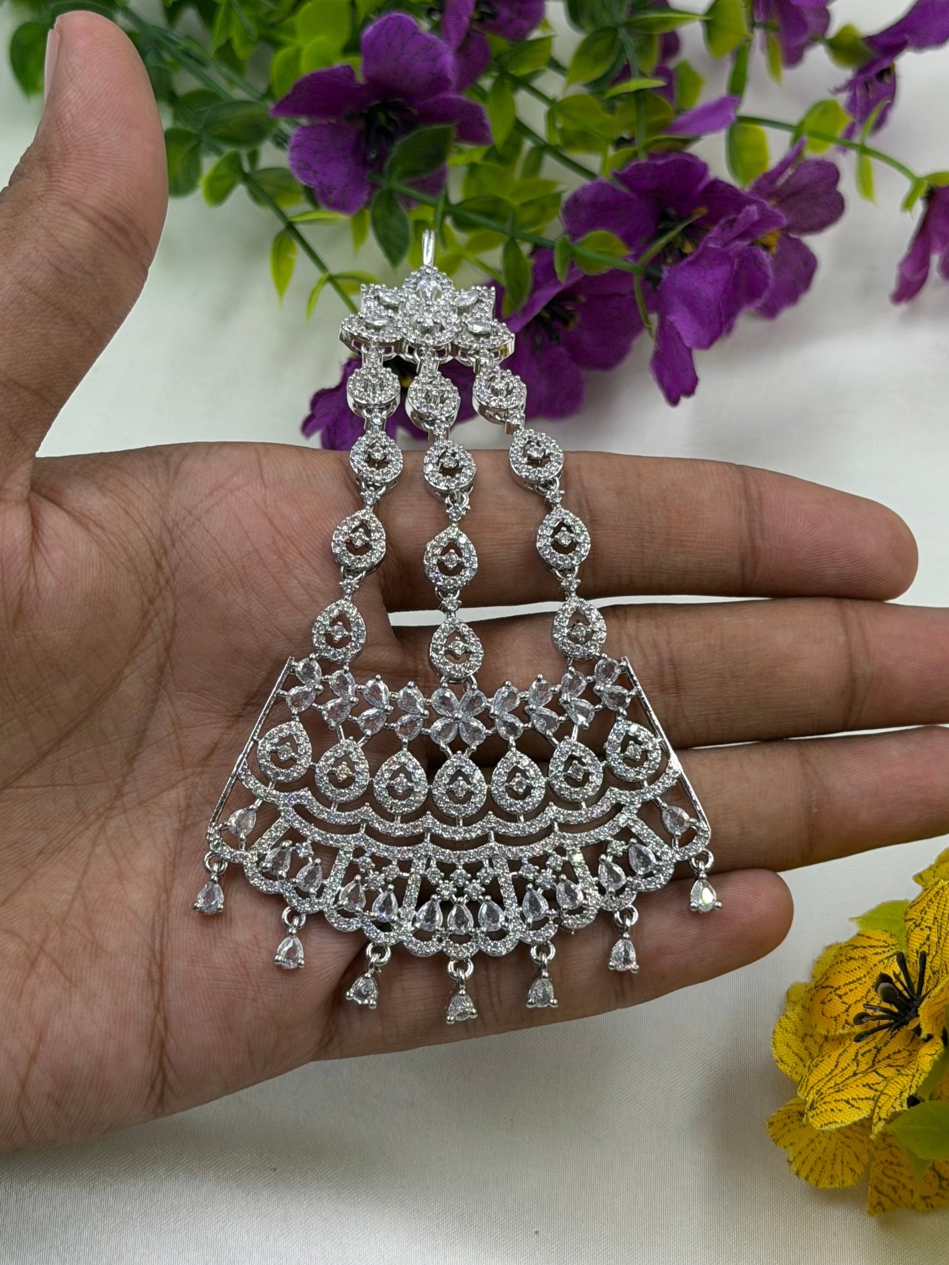 Elara Jewellery worn styled with traditional outfit