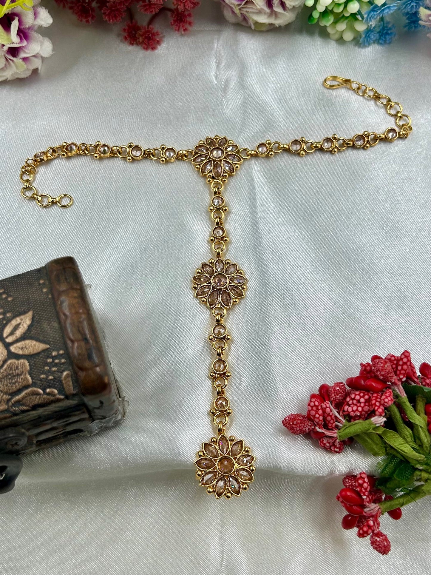 Traditional Gold Hath Panja (One Pis)