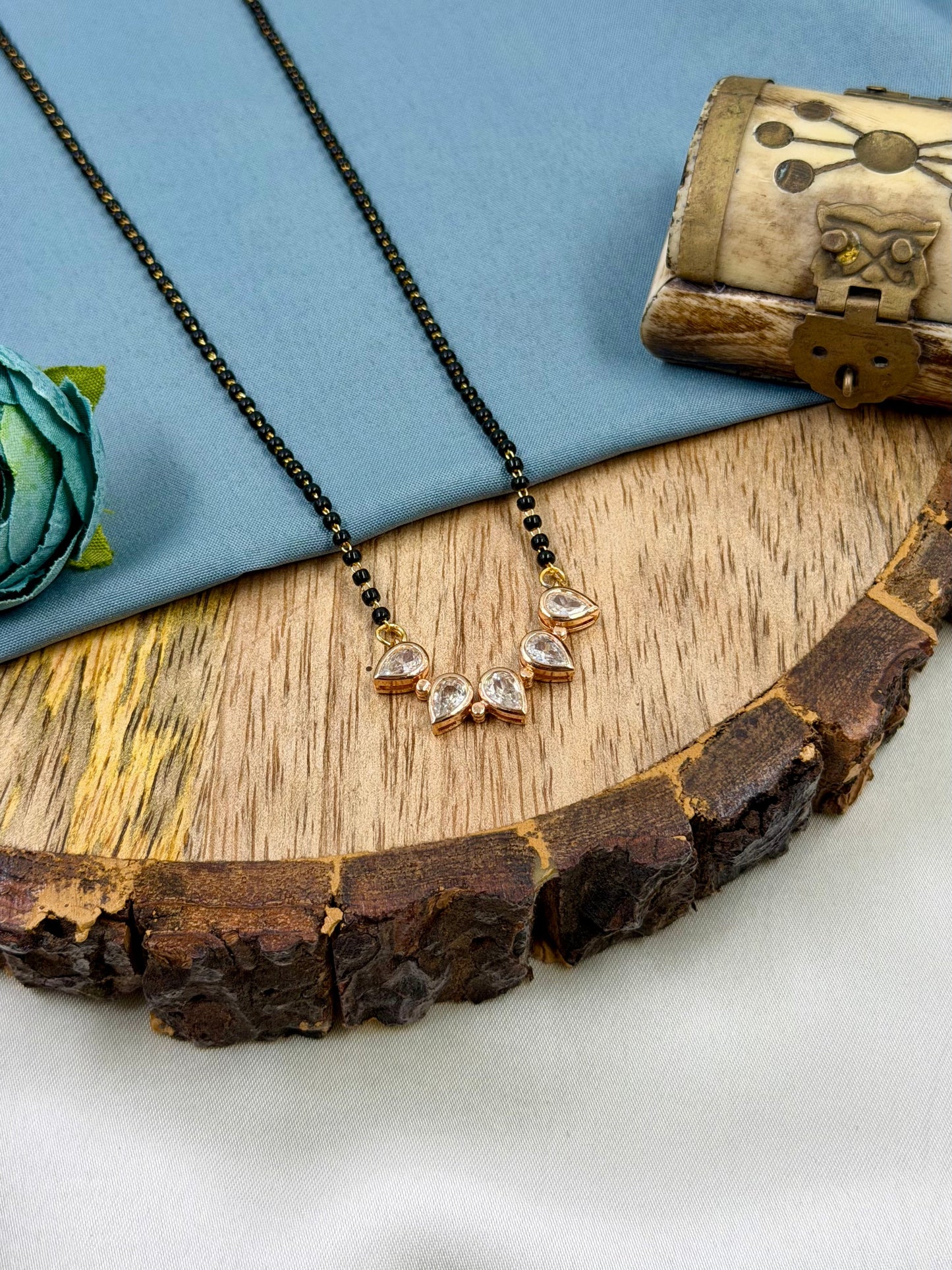 Priya Rose Gold Mangalsutra