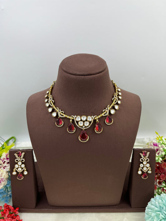 Suri Moissanite Halsi Necklace
