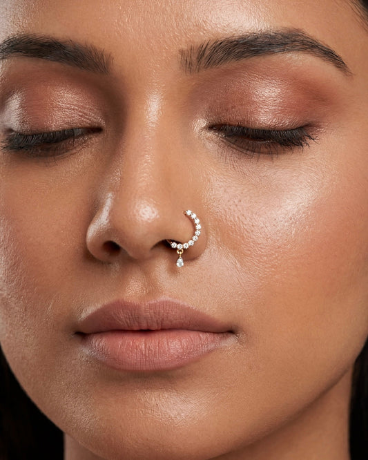 Nita American Diamond Nose Ring