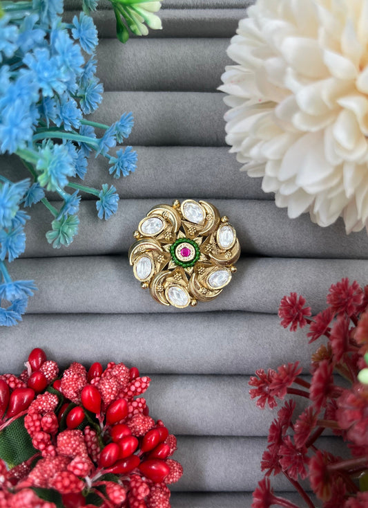 Rajwadi Finger Ring
