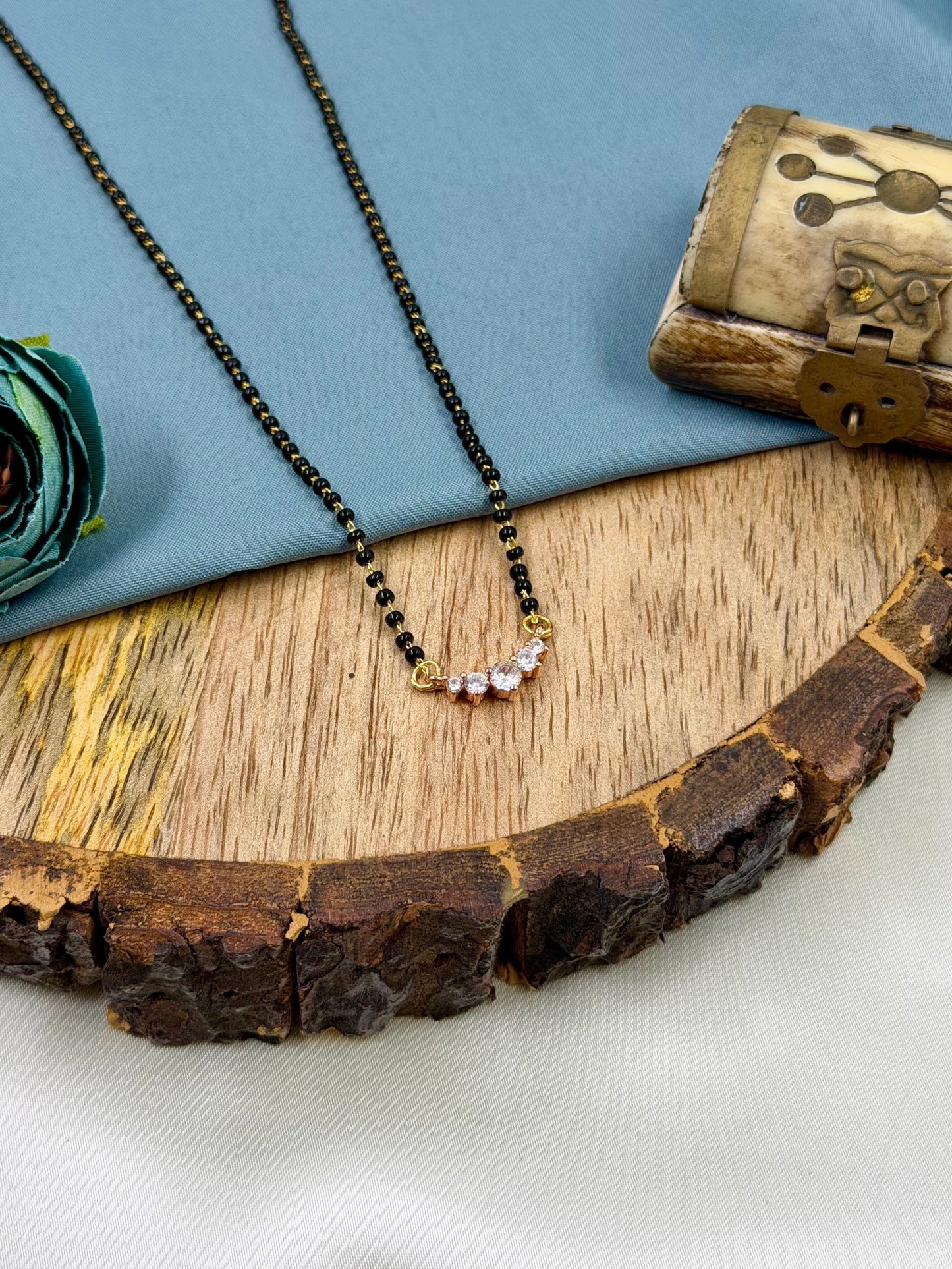 Usha Rose Gold Mangalsutra