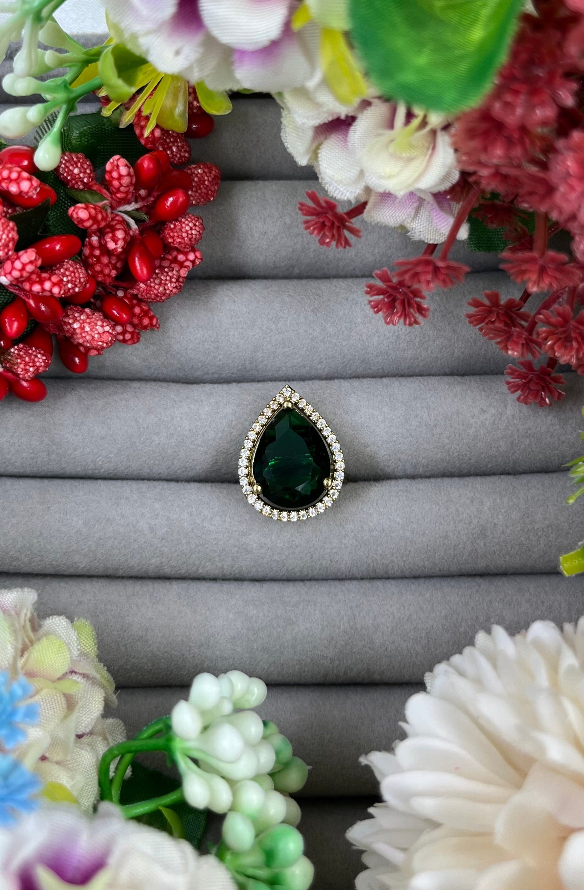 Veda Finger Ring full product photo on plain background