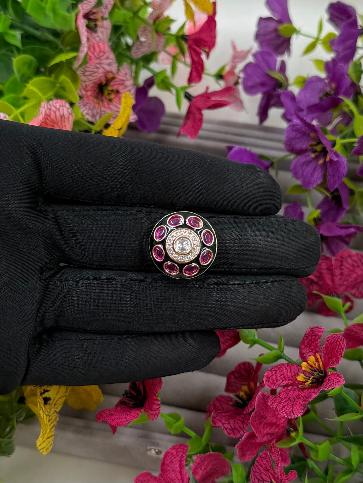 Yukta Moissanite Ring