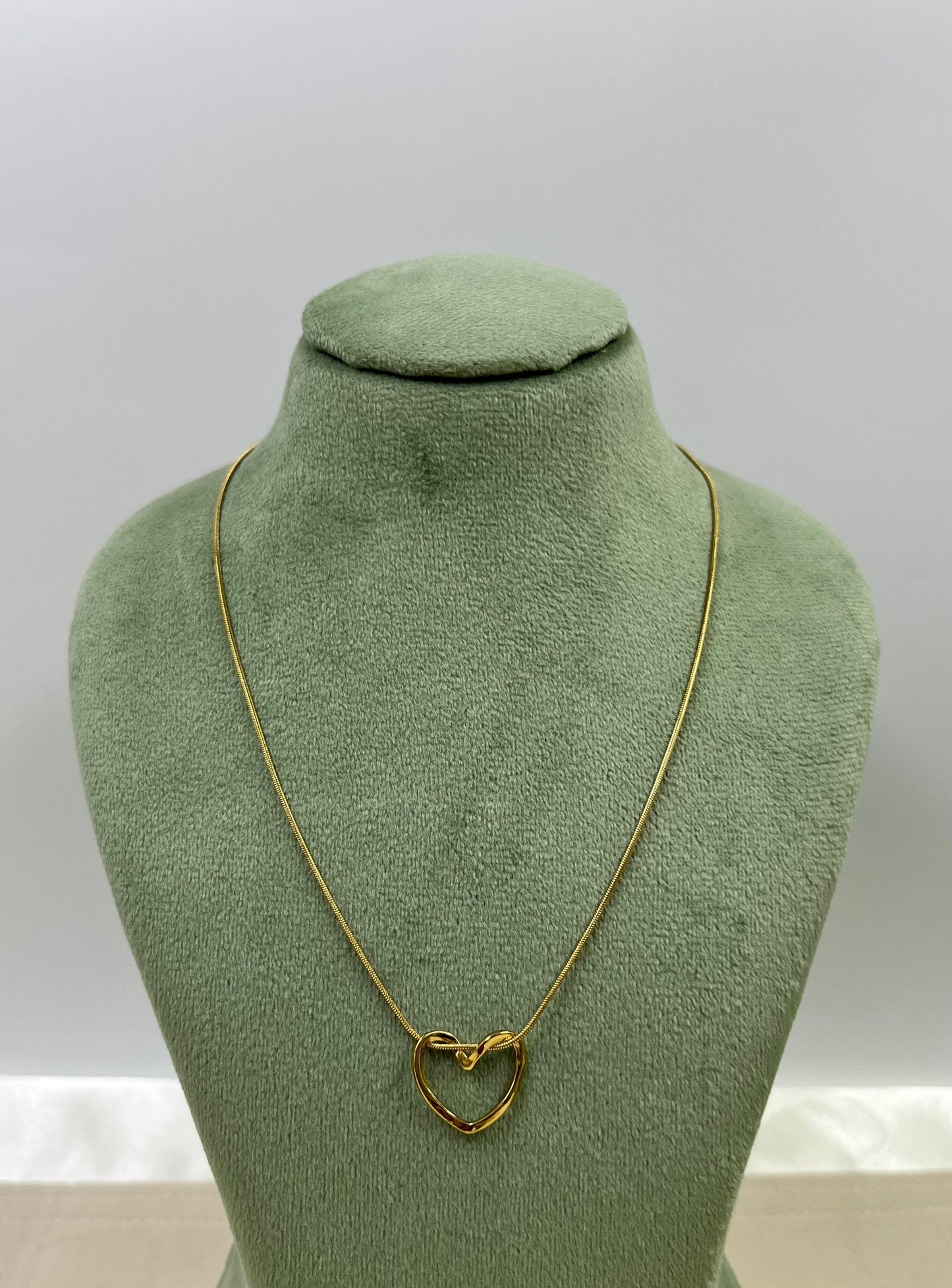 Heart Ring Necklace