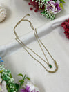 Dual Chain Pendant close-up view