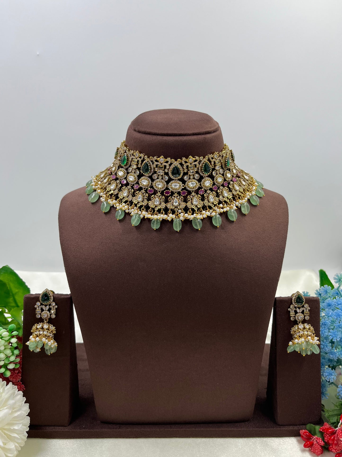Chitra Victorian Choker Necklace
