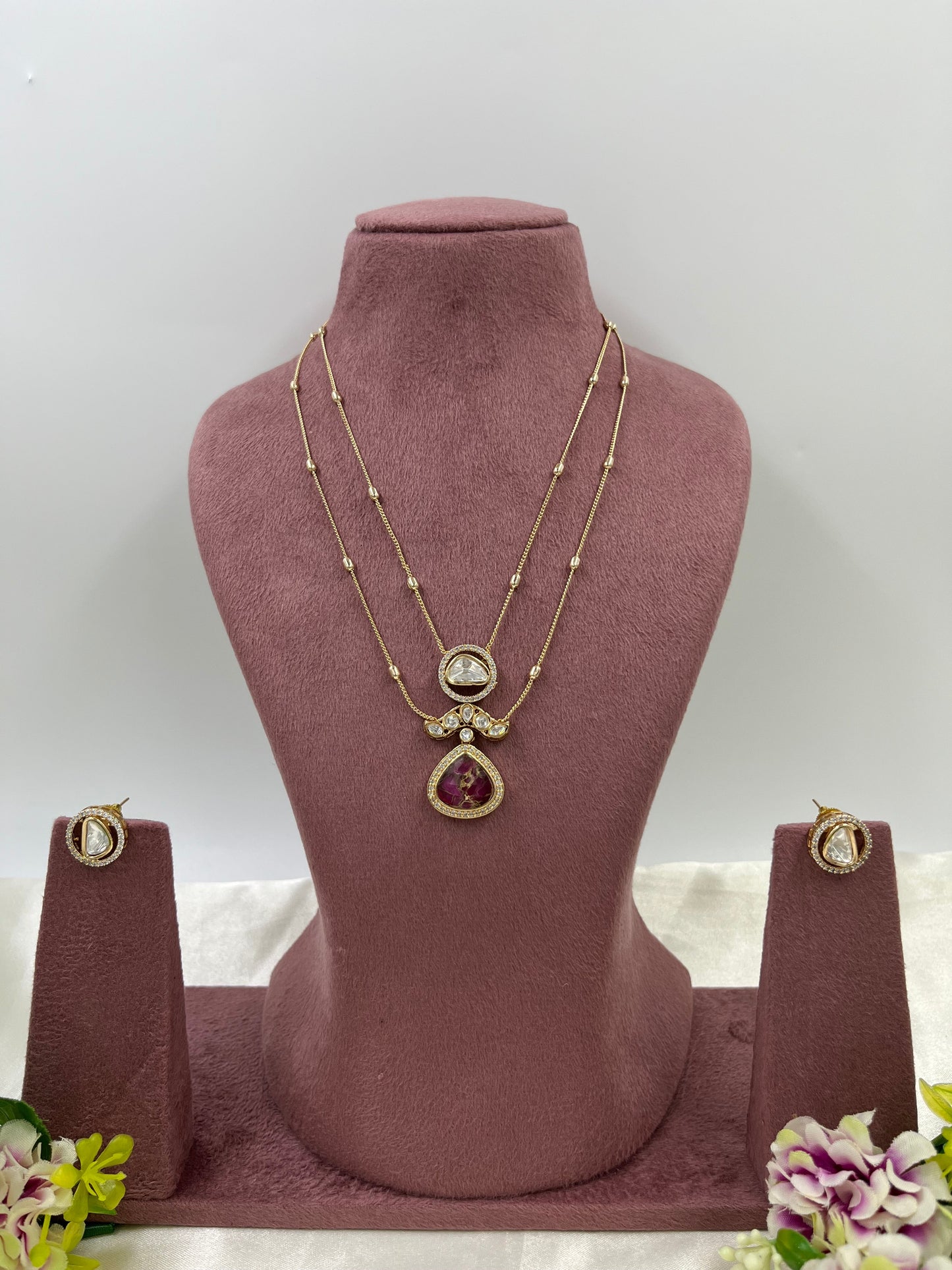 Myra Crystal Bloom Necklace