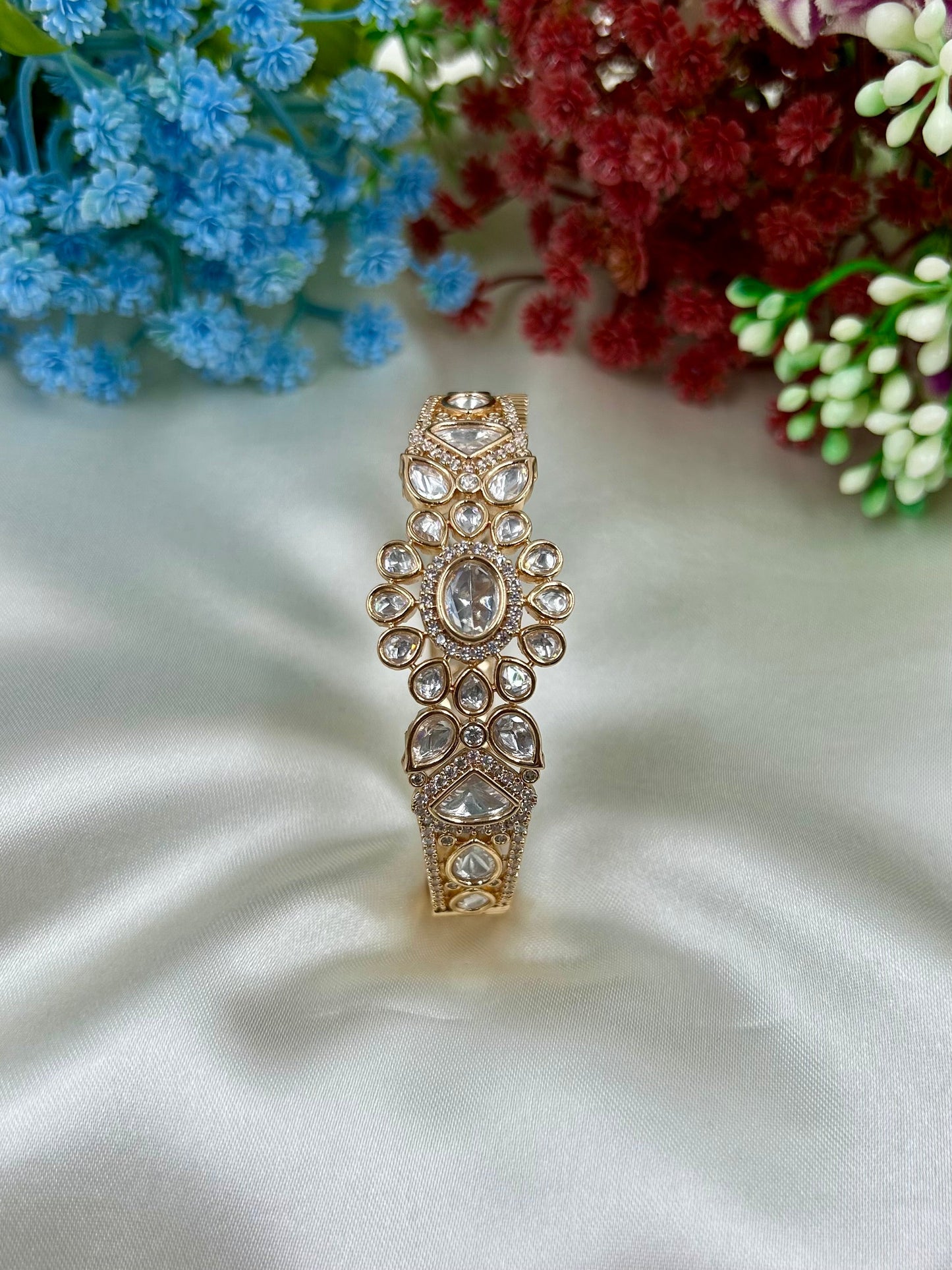 Disha Moissanite Bracelet (Openable)