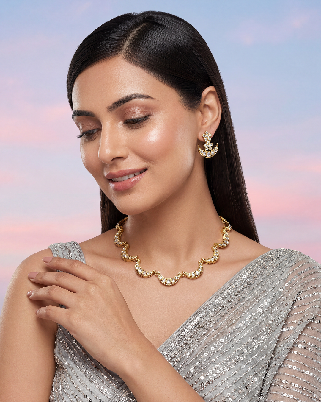 Jayshree Victorian Delicate Necklace