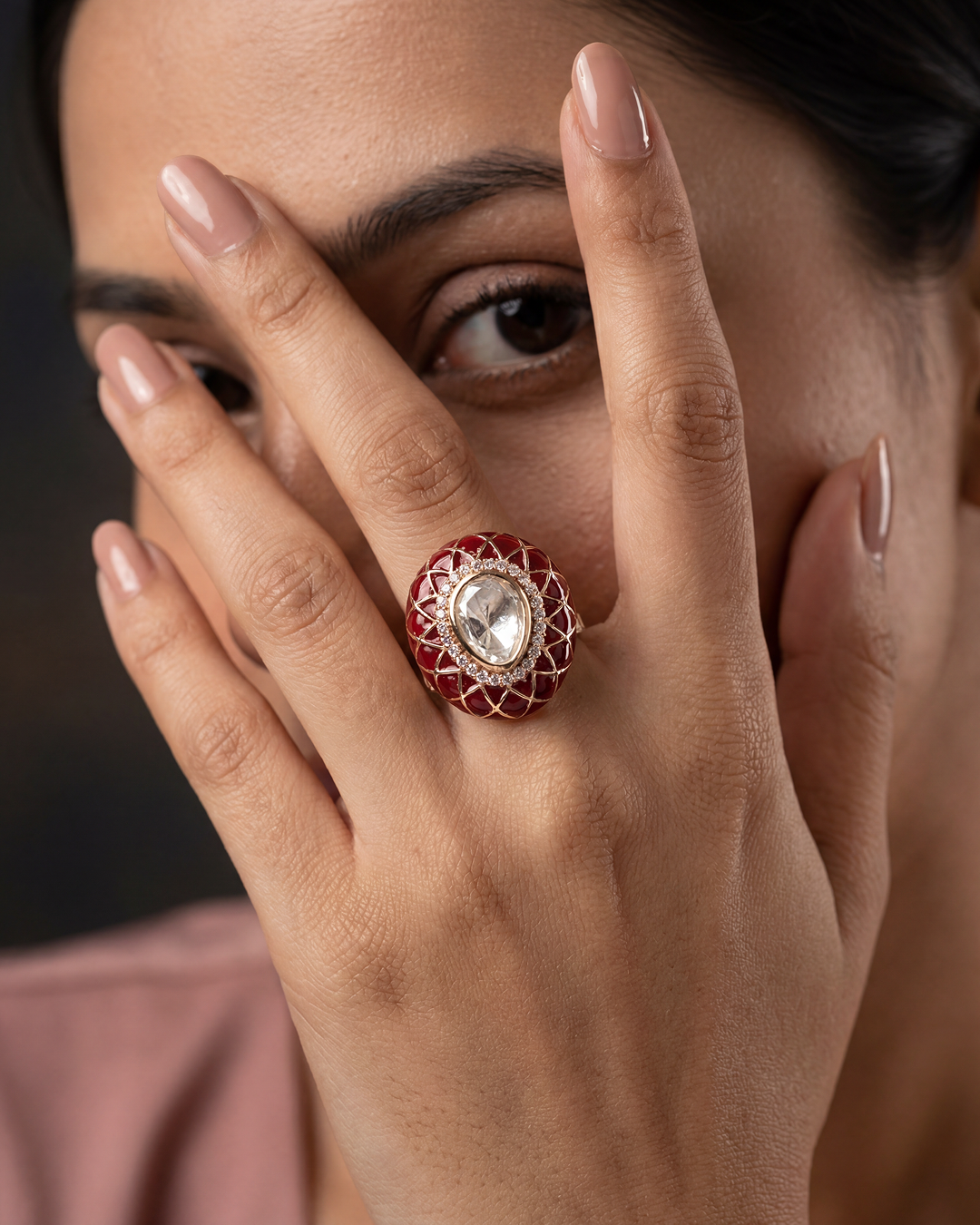 Celina Moissanite Ring