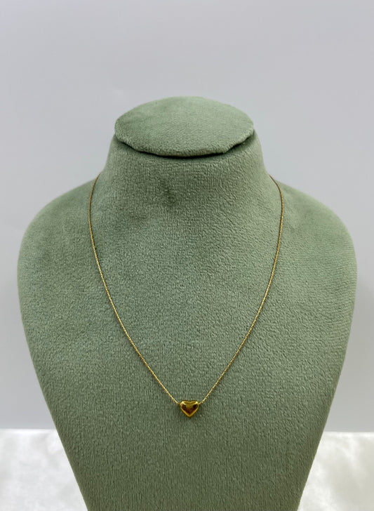 Emerald Chain Pendant worn styled with traditional outfit