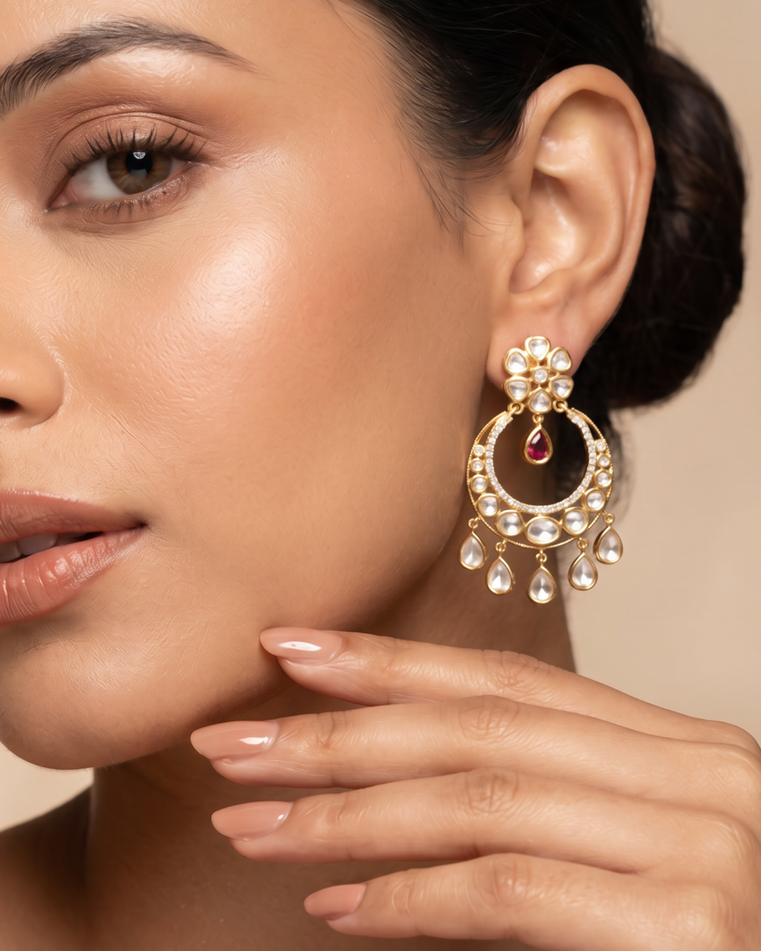 Zoey Moissanite Earing