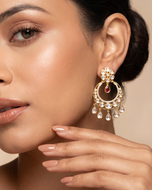 Zoey Moissanite Earing