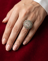 Krushi Victorian Finger Ring close-up view