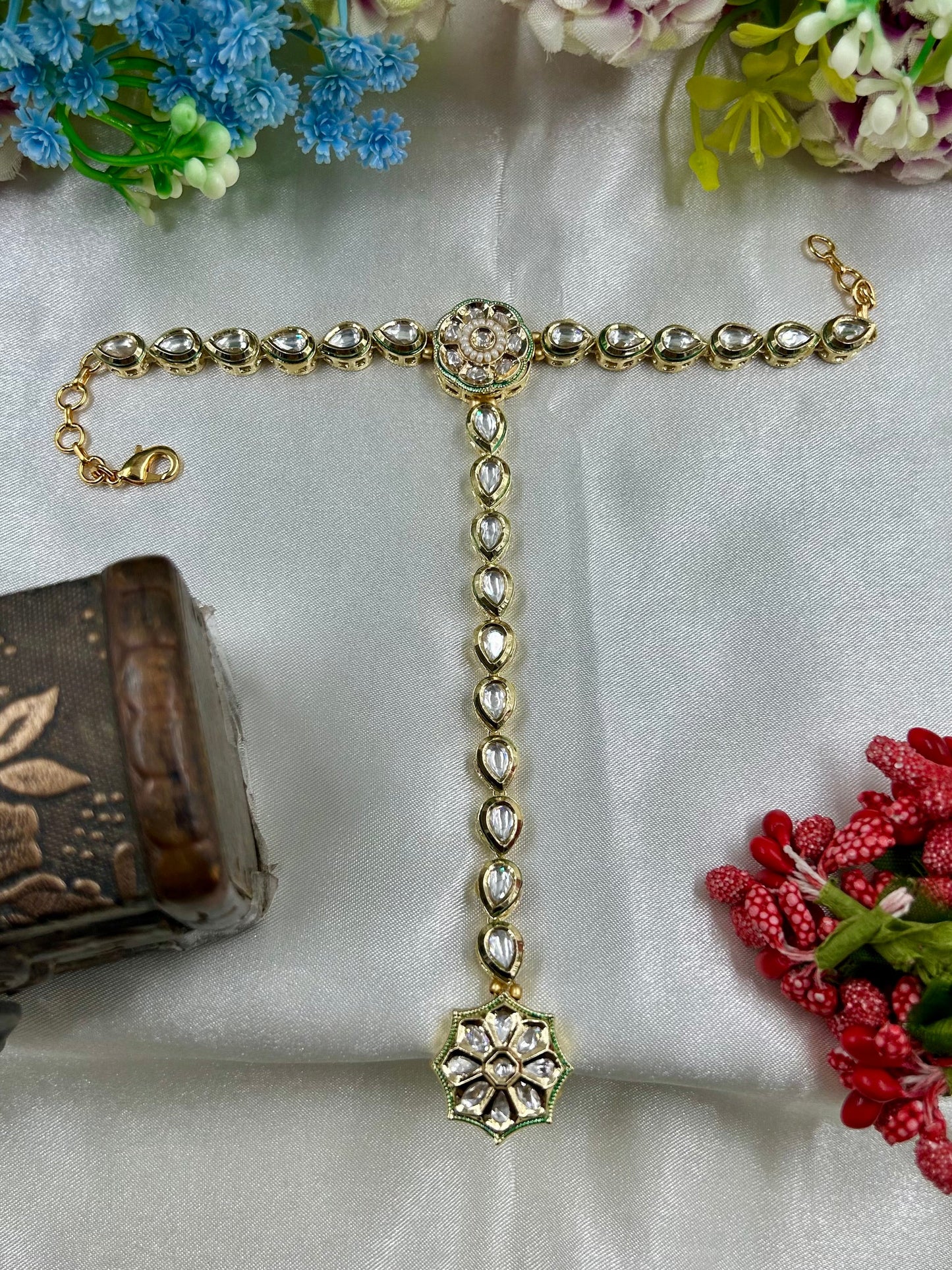 Ritu Moissanite Hath Panja (One Pis)