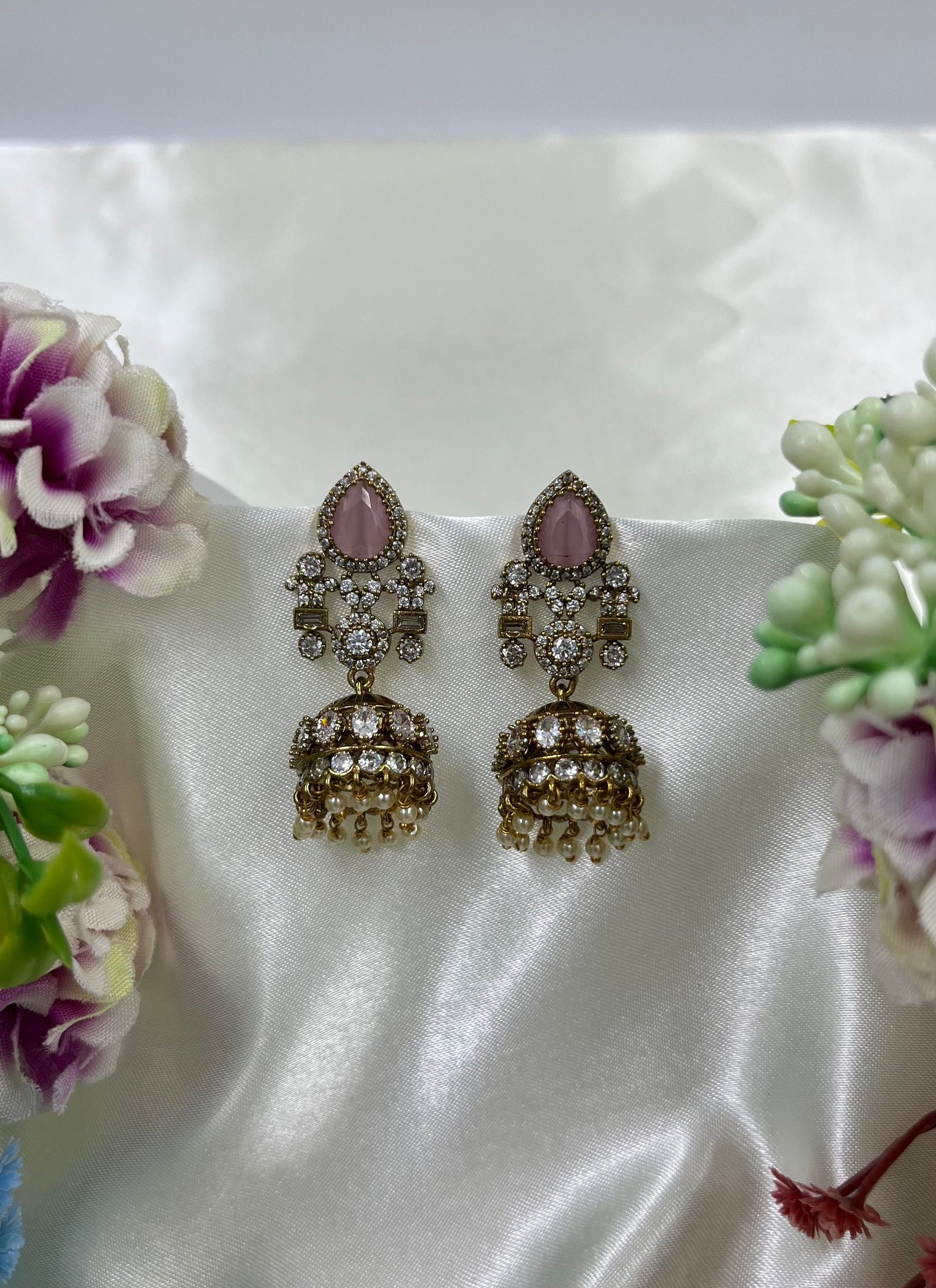 Ria Earrings full product photo on plain background