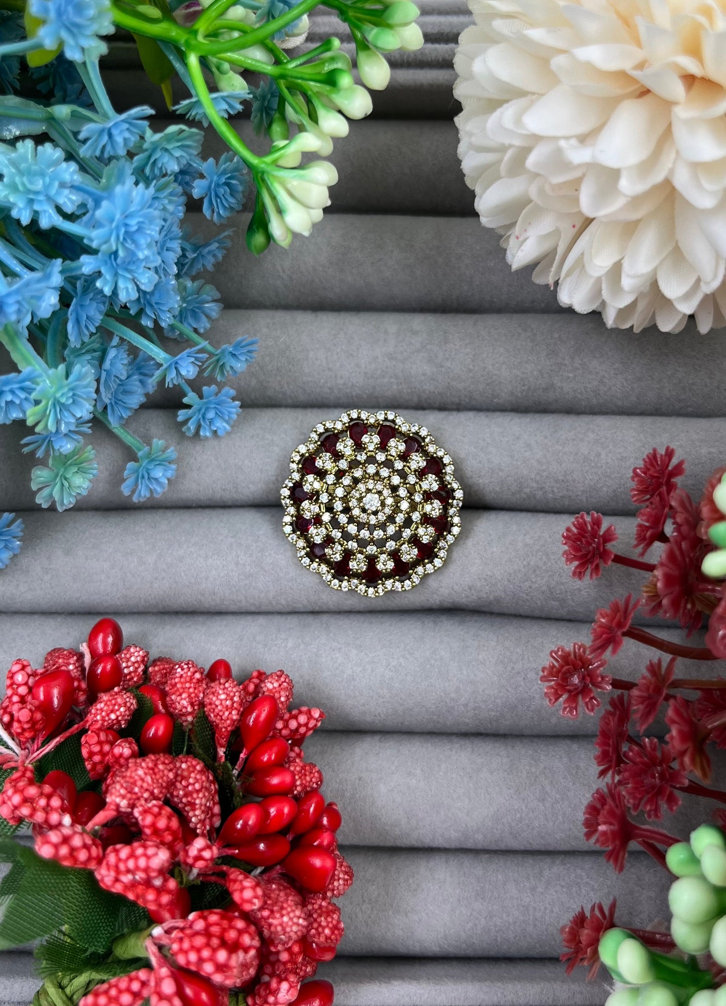 Dimpi  Victorian Ad Ring