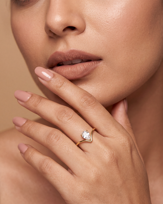 Emma Finger Ring close-up view