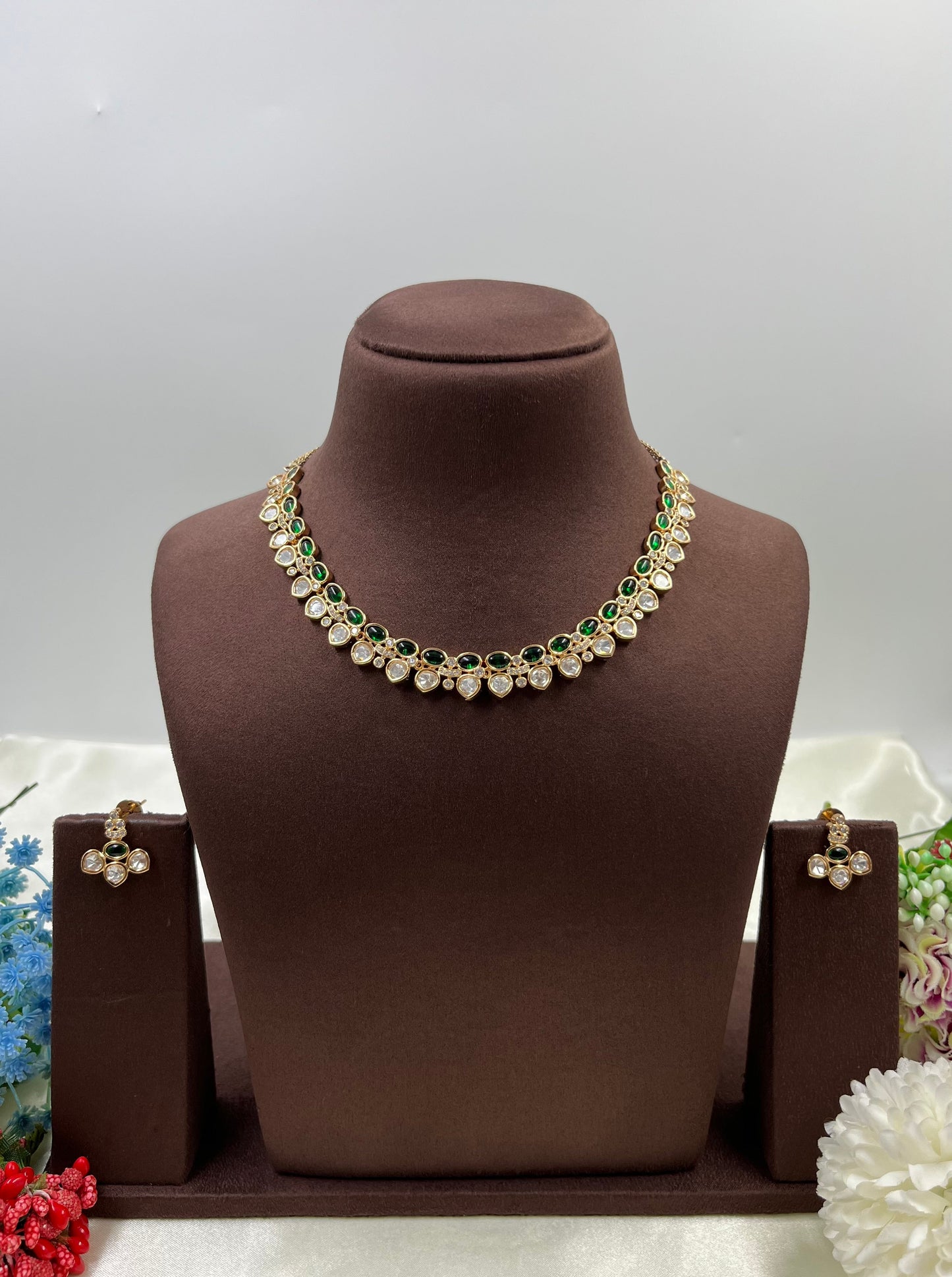 Mayuri Moissanite Delicate Necklace