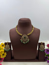 Swara Necklace Set worn styled with traditional outfit