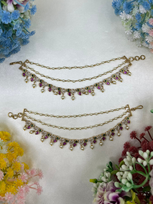 Bhavya Traditional Ear Chain