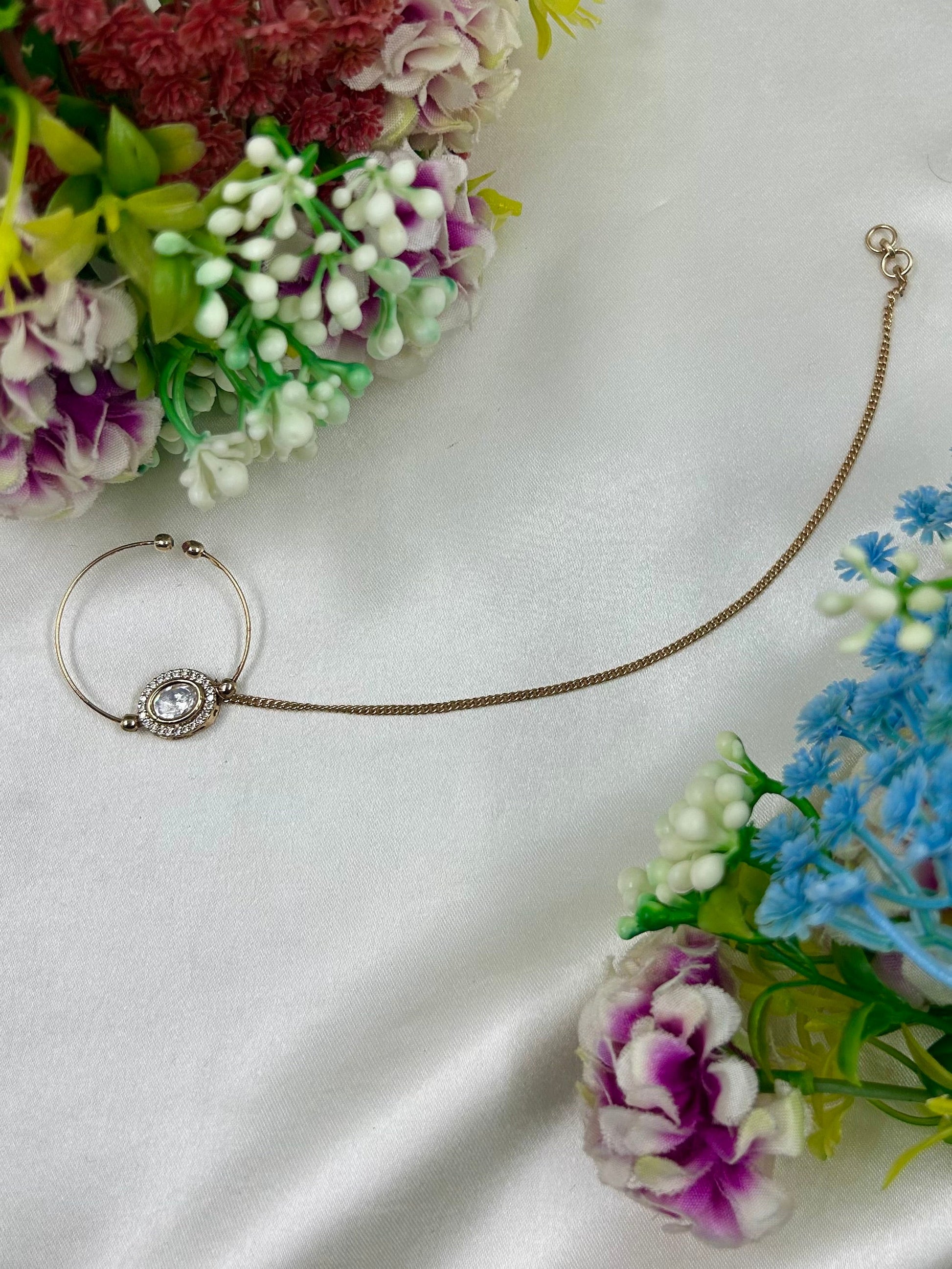 Ankita Nose Ring close-up view