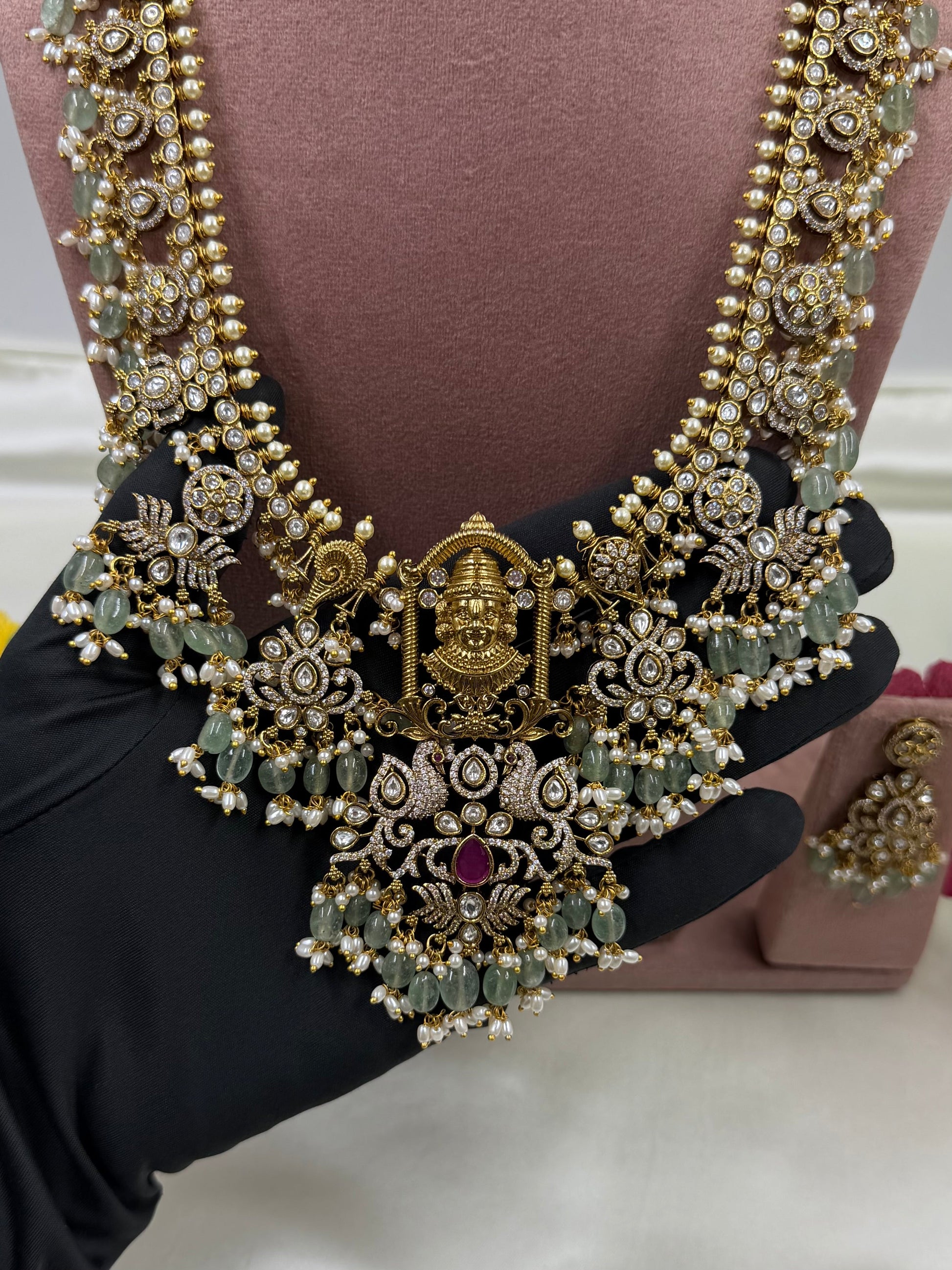 Anita Bridal Combo Set worn styled with traditional outfit