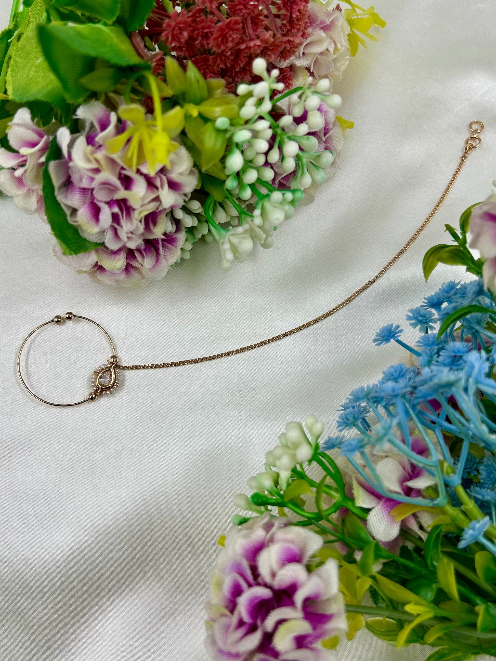 Chhaya Nose Ring close-up view