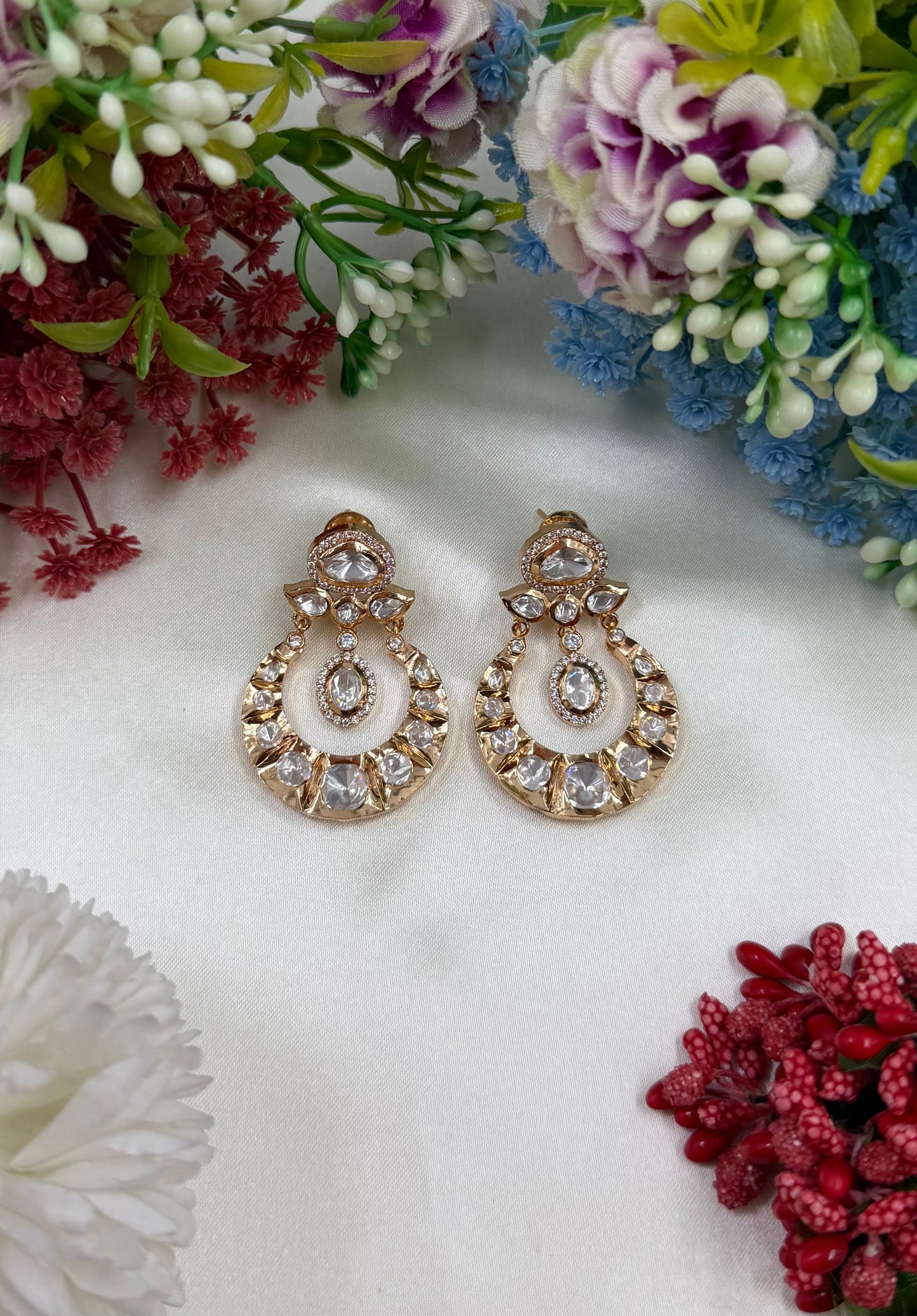 Abiha Moissanite Earring