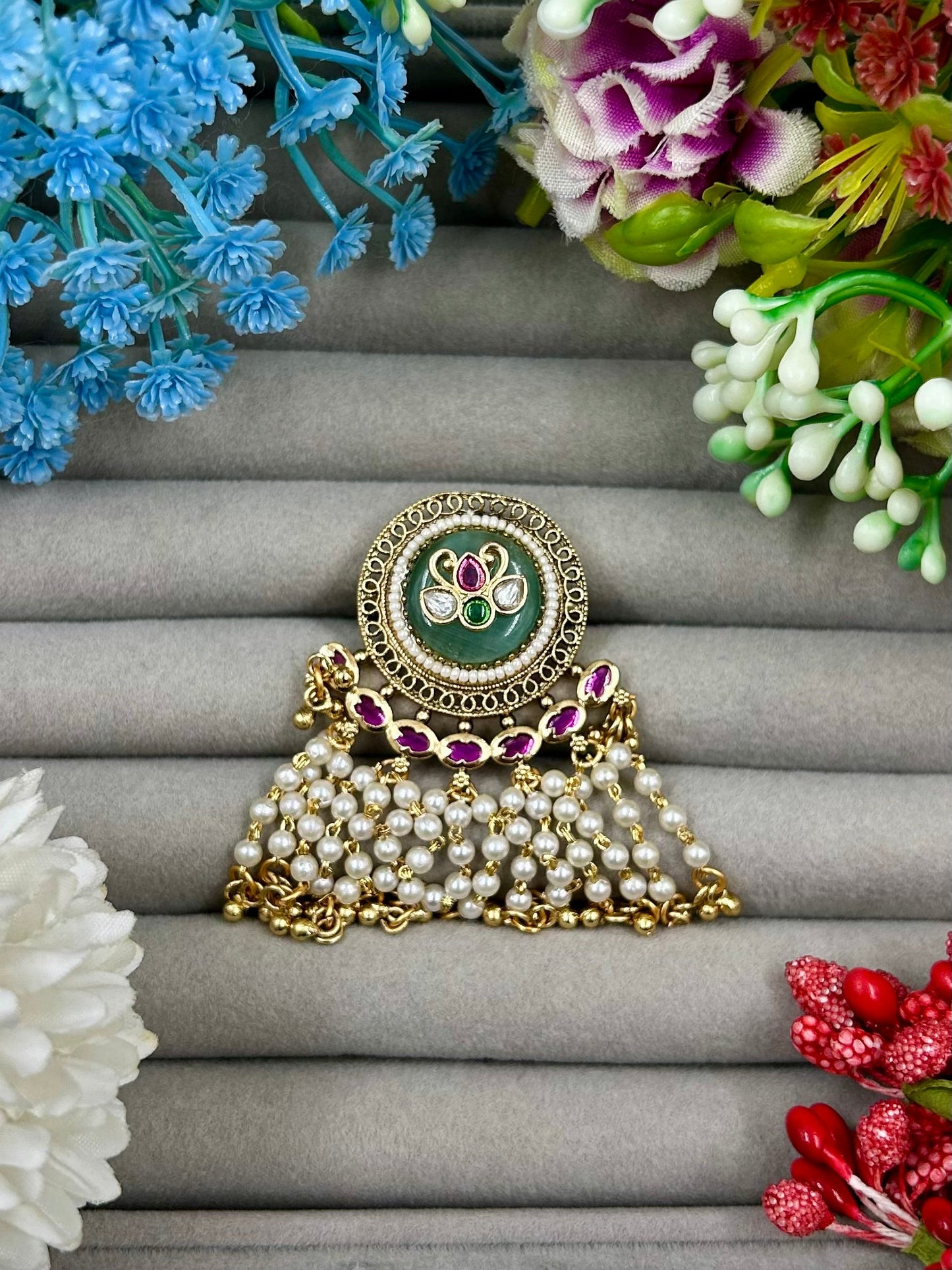 Sarikha Heritage Finger Ring (Adjustable)