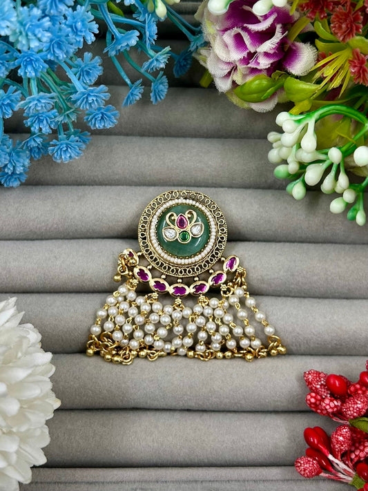 Sarikha Heritage Finger Ring (Adjustable)