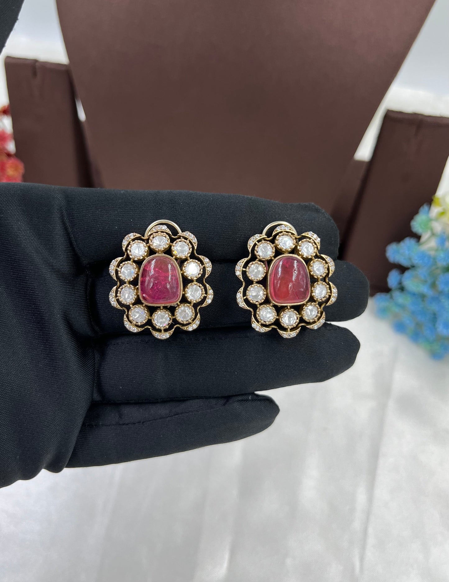 Soverian Polki Kundan Choker Necklace