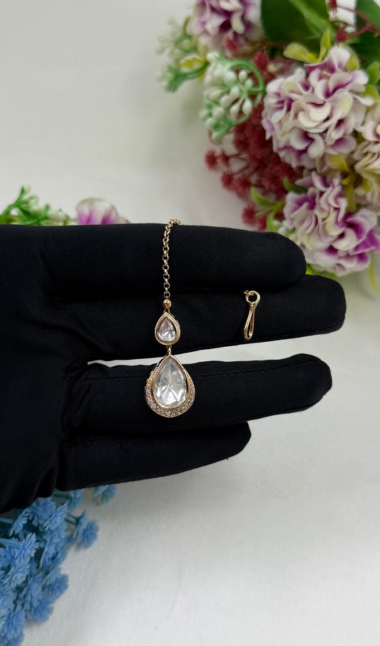 Isha Moissanite Mang Tika