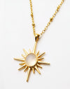 Sun Chain Pendant close-up view