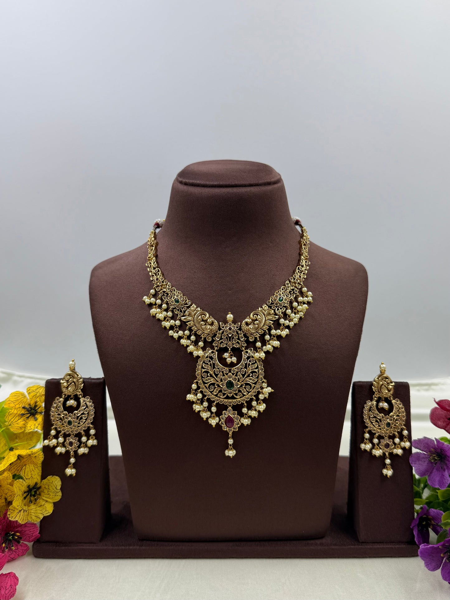 Pooja Premium Traditional Necklace