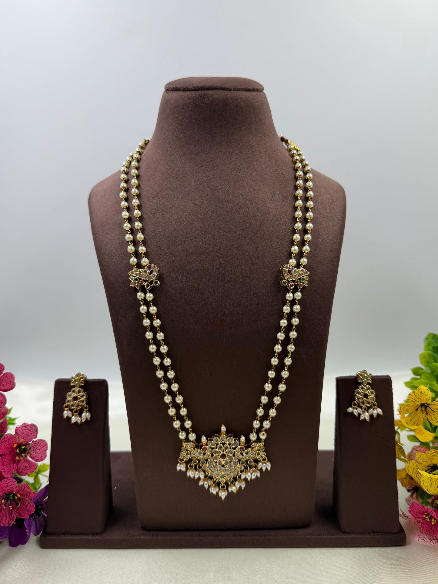 Vibha Victorian Traditional Long Necklace
