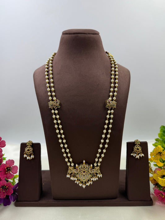 Vibha Victorian Traditional Long Necklace