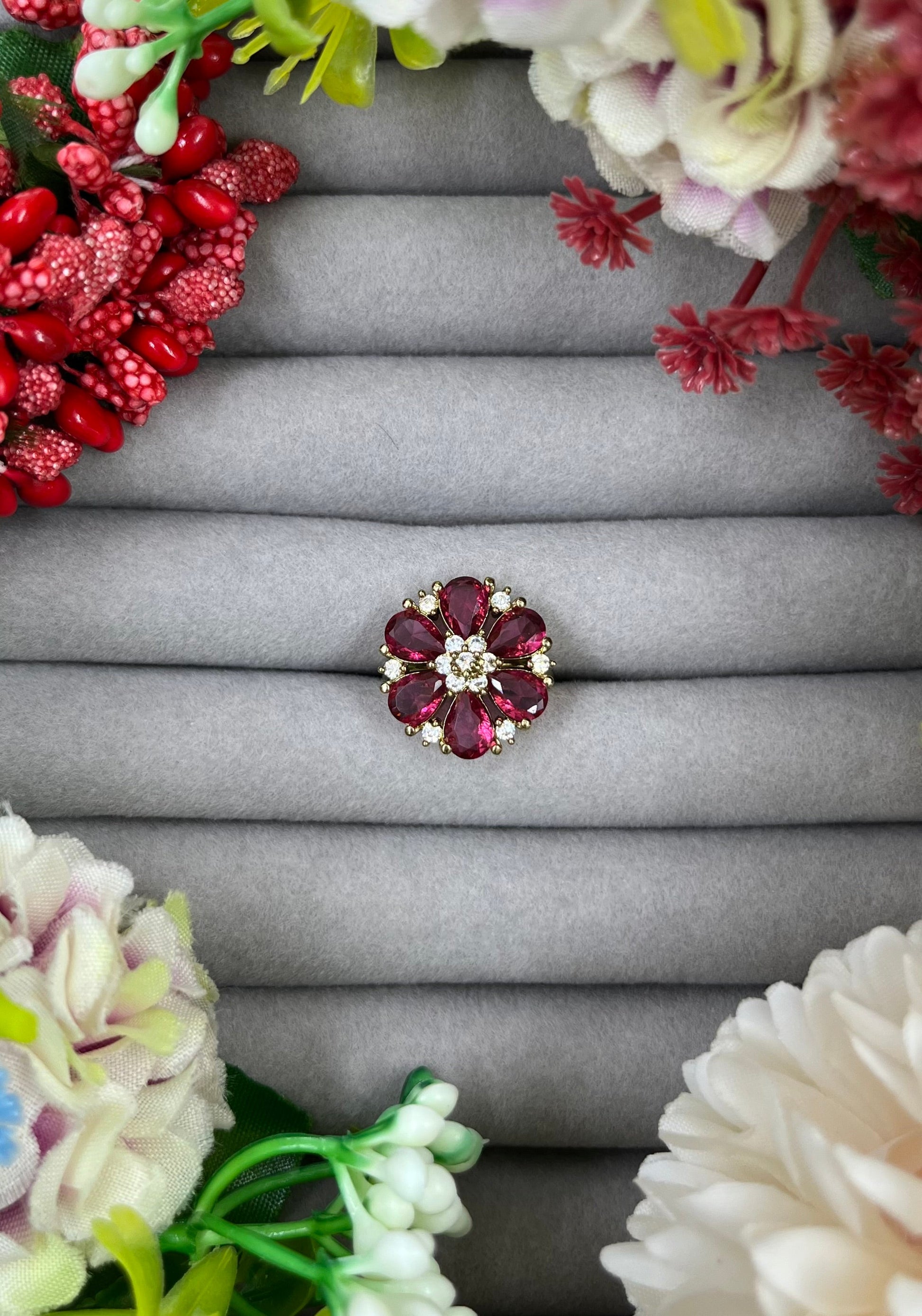 Sarita Finger Ring full product photo on plain background
