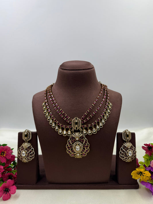 Vidhi Victorian Ad Necklace