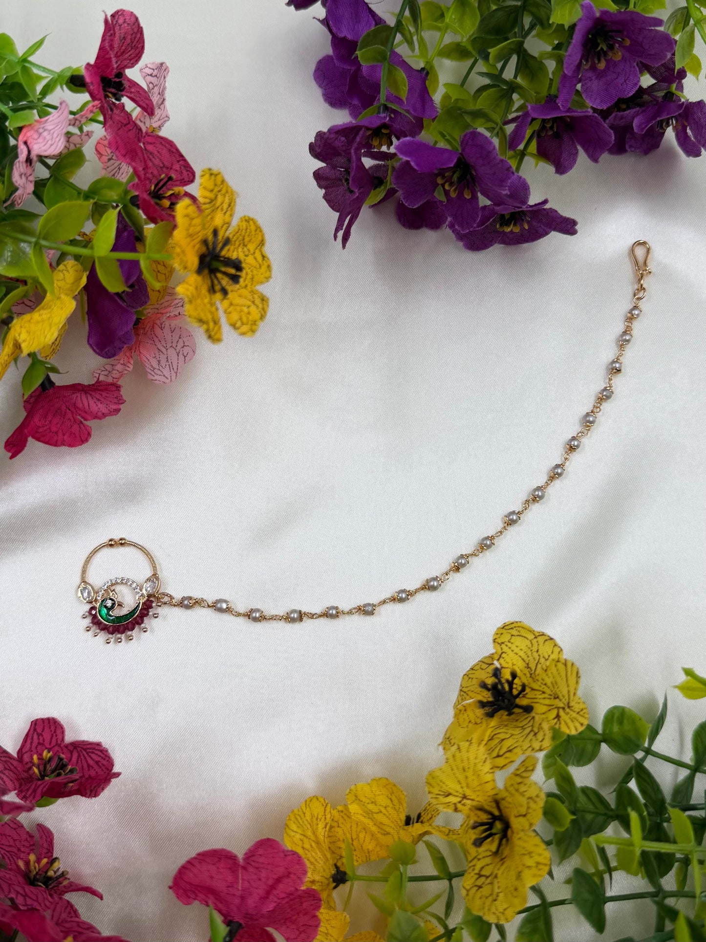 Poonam Moissanite Nose Ring