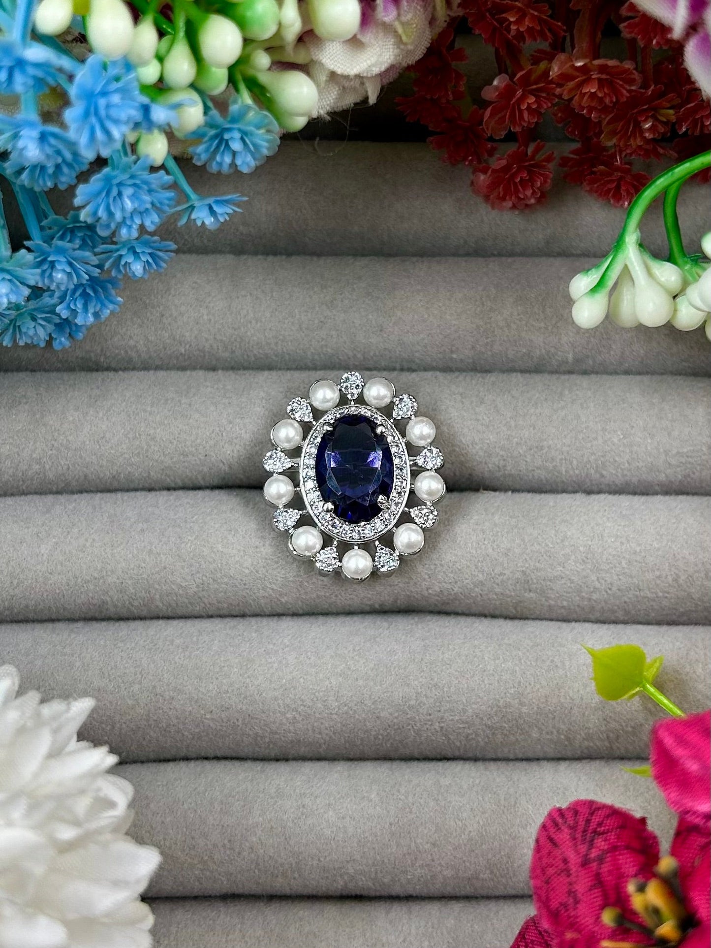 Nitya American Diamond Ring